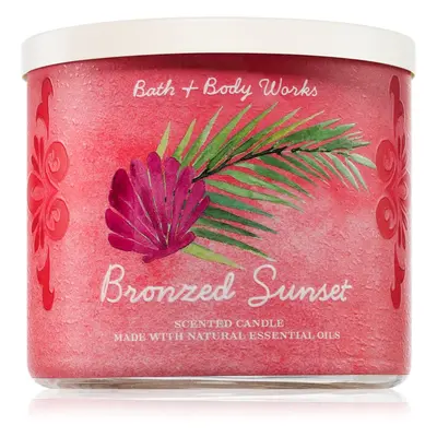 Bath & Body Works Bronzed Sunset vonná svíčka 441 g