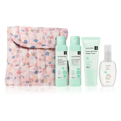 Suavinex Baby Care Essentials Set Pink cestovní sada pro děti