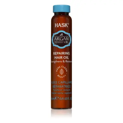 HASK Argan Oil regenerační olej pro poškozené vlasy 18 ml