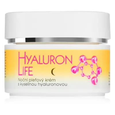 Bione Cosmetics Hyaluron Life noční pleťový krém s kyselinou hyaluronovou 51 ml