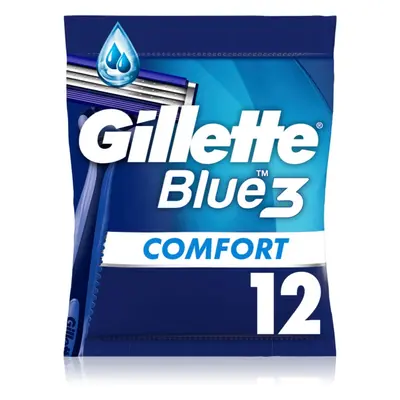 Gillette Blue 3 Comfort jednorázová holítka pro muže 12 ks