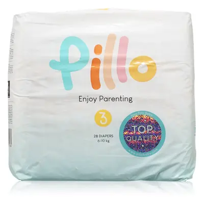 Pillo Premium Midi Size 3 jednorázové pleny 6-10 kg 28 ks