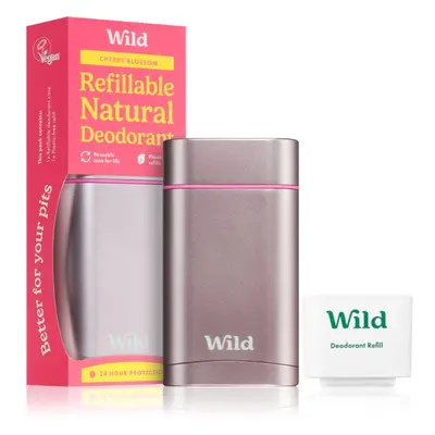 Wild Cherry Blossom Pink Case tuhý deodorant s pouzdrem 40 g