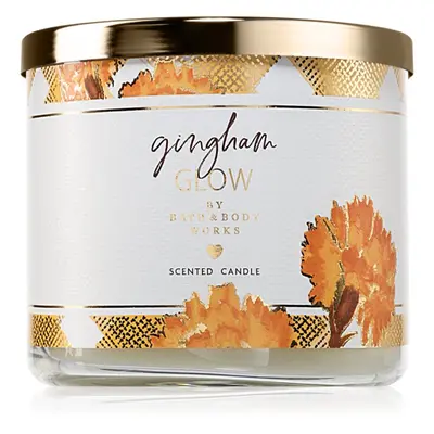 Bath & Body Works Gingham Glow vonná svíčka 411 g