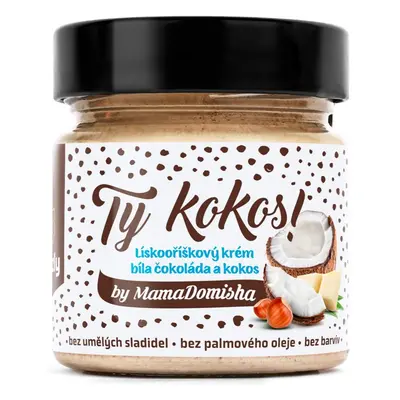 Grizly Ty kokos! by MamaDomisha ořechová pomazánka s čokoládou 250 g