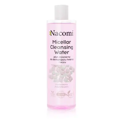 Nacomi Micellar Cleansing Water micelární voda pro hydrataci pleti a minimalizaci pórů 400 ml