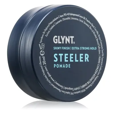 Glynt Steeler Pomade vlasová pomáda na vodní bázi s extra silnou fixací 20 ml