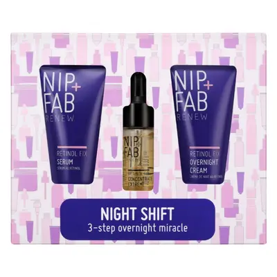 NIP+FAB Retinol Fix Night Shift sada pro péči o pleť s retinolem