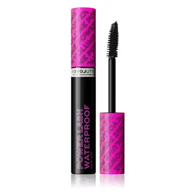 Revolution Relove Power Lash objemová řasenka voděodolná odstín Black 8 ml