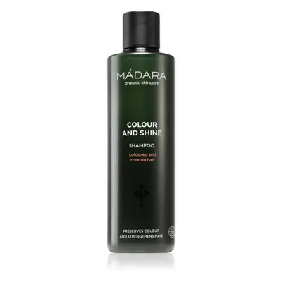 MÁDARA Colour and Shine rozjasňující a posilující šampon pro barvené vlasy 250 ml