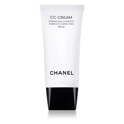 Chanel CC Cream korekční krém pro vyhlazení kontur a rozjasnění pleti SPF 50 odstín 40 Beige 30 