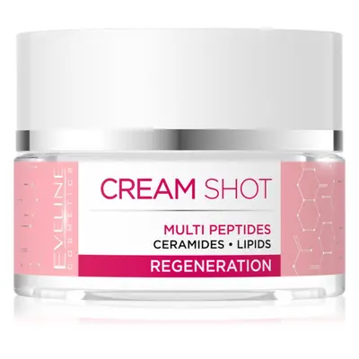 Eveline Cosmetics Cream Shot Multi Peptides regenerační krém proti příznakům stárnutí 50 ml