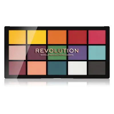 Makeup Revolution Reloaded paleta očních stínů odstín Marvellous Mattes 15x1,1 g