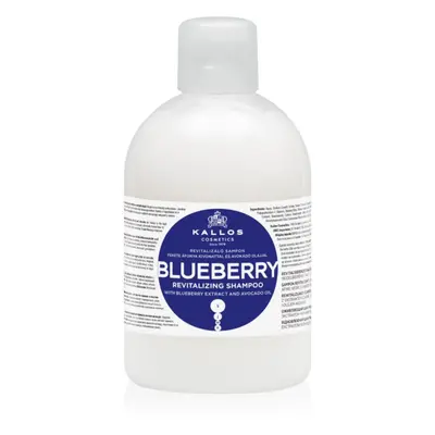 Kallos KJMN Professional Blueberry obnovující šampon pro suché, poškozené a chemicky ošetřené vl