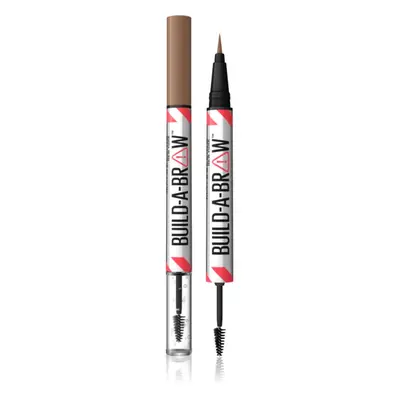 MAYBELLINE NEW YORK Build-A-Brow oboustranná tužka na obočí pro fixaci a tvar odstín 255 Soft Br