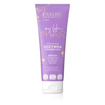 Eveline Cosmetics My Life My Hair hloubkově regenerační kondicionér s peptidy 250 ml