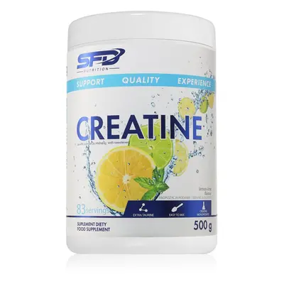 SFD Nutrition Creatine podpora tvorby svalové hmoty příchuť Lemon & Lime 500 g