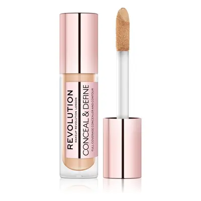 Makeup Revolution Conceal & Define tekutý korektor odstín C 8,5 4 g