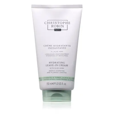 Christophe Robin Hydrating Leave in cream krém na vlasy pro lesk suchých a křehkých vlasů 150 ml