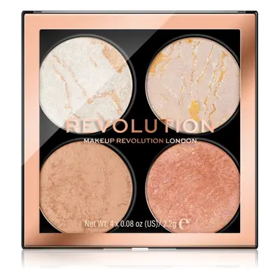 Makeup Revolution Cheek Kit paletka na tvář odstín Take a Breather 4 x 2.2 g