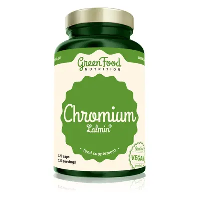 GreenFood Nutrition Chromium Lalmin® kapsle s minerály 120 cps