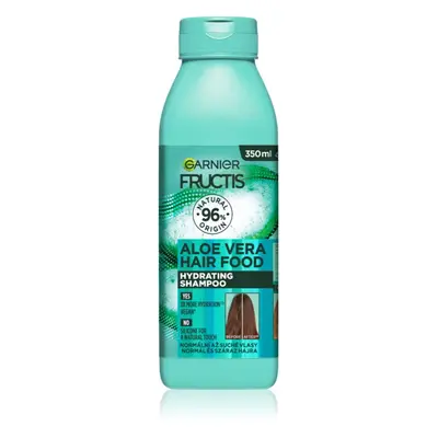 Garnier Fructis Aloe Vera Hair Food hydratační šampon pro normální až suché vlasy 350 ml