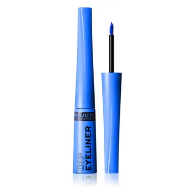 Revolution Relove Dip precizní tekutá oční linka odstín Blue 5 ml