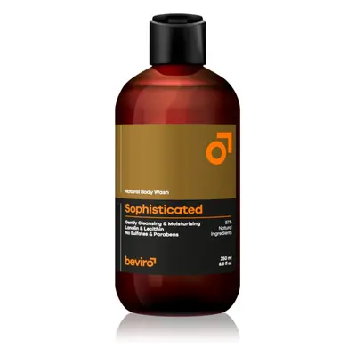 Beviro Natural Body Wash Sophisticated sprchový gel pro muže 250 ml