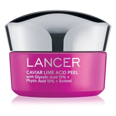 LANCER CAVIAR LIME ACID PEEL krémový peeling pro rozjasnění a hydrataci 50 ml