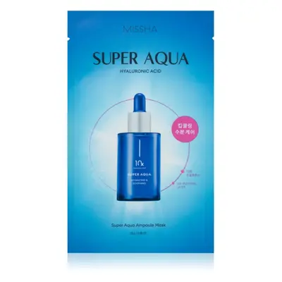 Missha Super Aqua 10 Hyaluronic Acid hydratační plátýnková maska 28 g