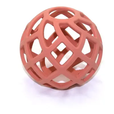 O.B Designs Eco-Friendly Teether Ball kousátko Blush 3m+ 1 ks