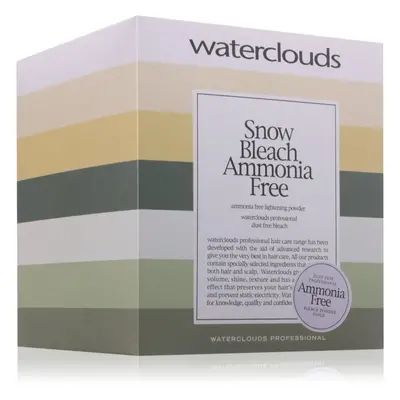 Waterclouds Snow Bleach Ammonia Free zesvětlující pudr na vlasy 500 g