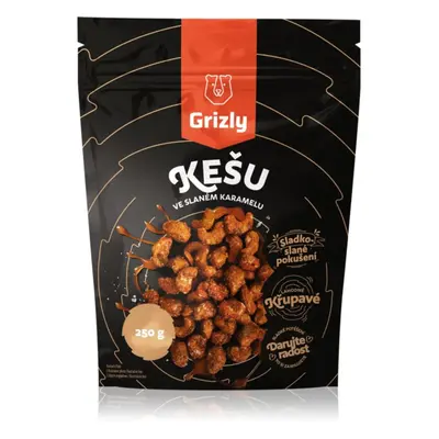 Grizly Kešu ve slaném karamelu ořechy v polevě 250 g