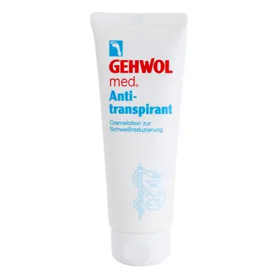 Gehwol Med krémový antiperspirant pro redukci pocení na nohy 125 ml