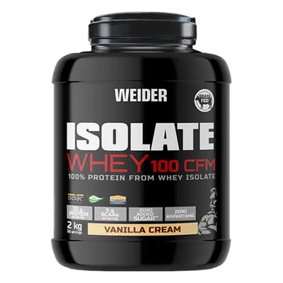 Weider Isolate Whey 100 CFM syrovátkový izolát příchuť Vanilla 2000 g