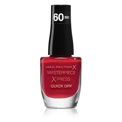 Max Factor Masterpiece Xpress rychleschnoucí lak na nehty odstín 310 She's Reddy 8 ml