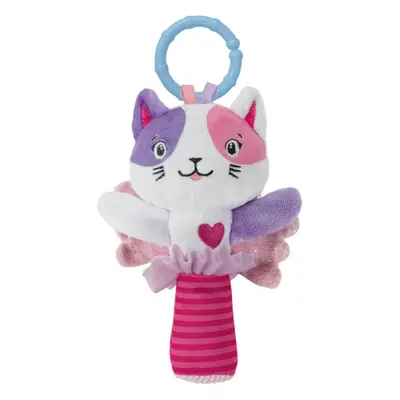 Clementoni Baby Lovely Cat Rattle chrastítko pro děti od narození 1 ks