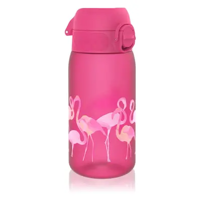 Ion8 Leak Proof lahev na vodu pro děti Flamingos 350 ml