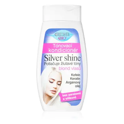 Bione Cosmetics Silver Shine hydratační kondicionér neutralizující žluté tóny 260 ml