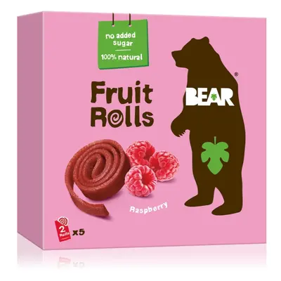 BEAR Fruit Rolls Raspberry sušené ovoce 5x20 g