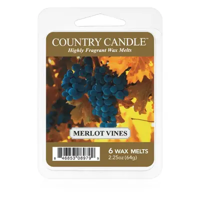 Country Candle Merlot Vines vosk do aromalampy 64 g