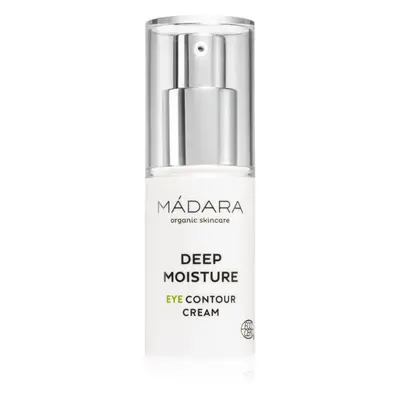 Mádara DEEP MOISTURE rozjasňující oční krém proti otokům a tmavým kruhům 15 ml