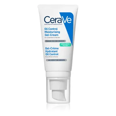 CeraVe Oil Control Moisturising Gel-Cream hydratační gel krém pro smíšenou pleť 52 ml