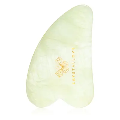 Crystallove Jade Gua Sha masážní pomůcka 1 ks