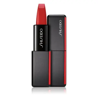 Shiseido ModernMatte Powder Lipstick matná pudrová rtěnka odstín 514 Hyper Red (True Red) 4 g