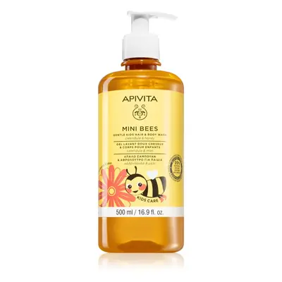 Apivita Mini Bees Gentle Kids Hair&Body wash Calendula&Honey mycí gel na tělo a vlasy 500 ml