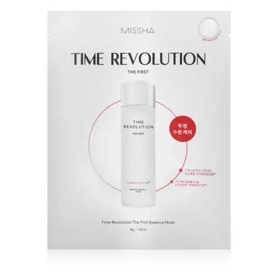 Missha Time Revolution The First Treatment Essence intenzivní hydrogelová maska pro obnovu kožní