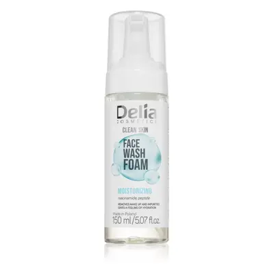 Delia Cosmetics Clean Skin čisticí pleťová pěna s hydratačním účinkem 150 ml