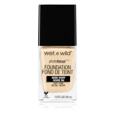 Wet n Wild Photo Focus matující fluidní make-up odstín Nude Ivory 30 ml