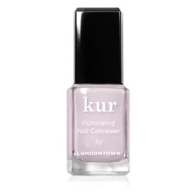 LONDONTOWN Kur Illuminating Nail Concealer rozjasňující lak na nehty odstín Pink 12 ml